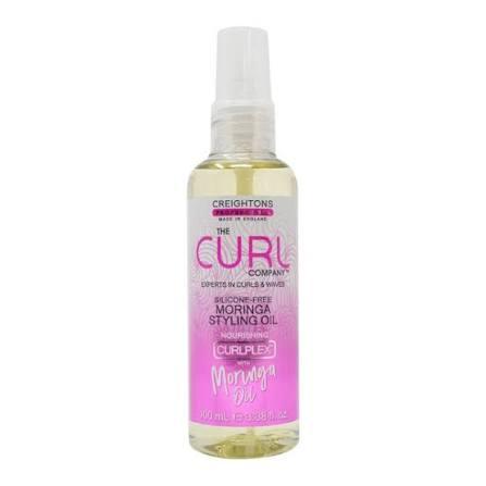 The Curl Company Huile coiffante de moringa sans silicone 100 ml