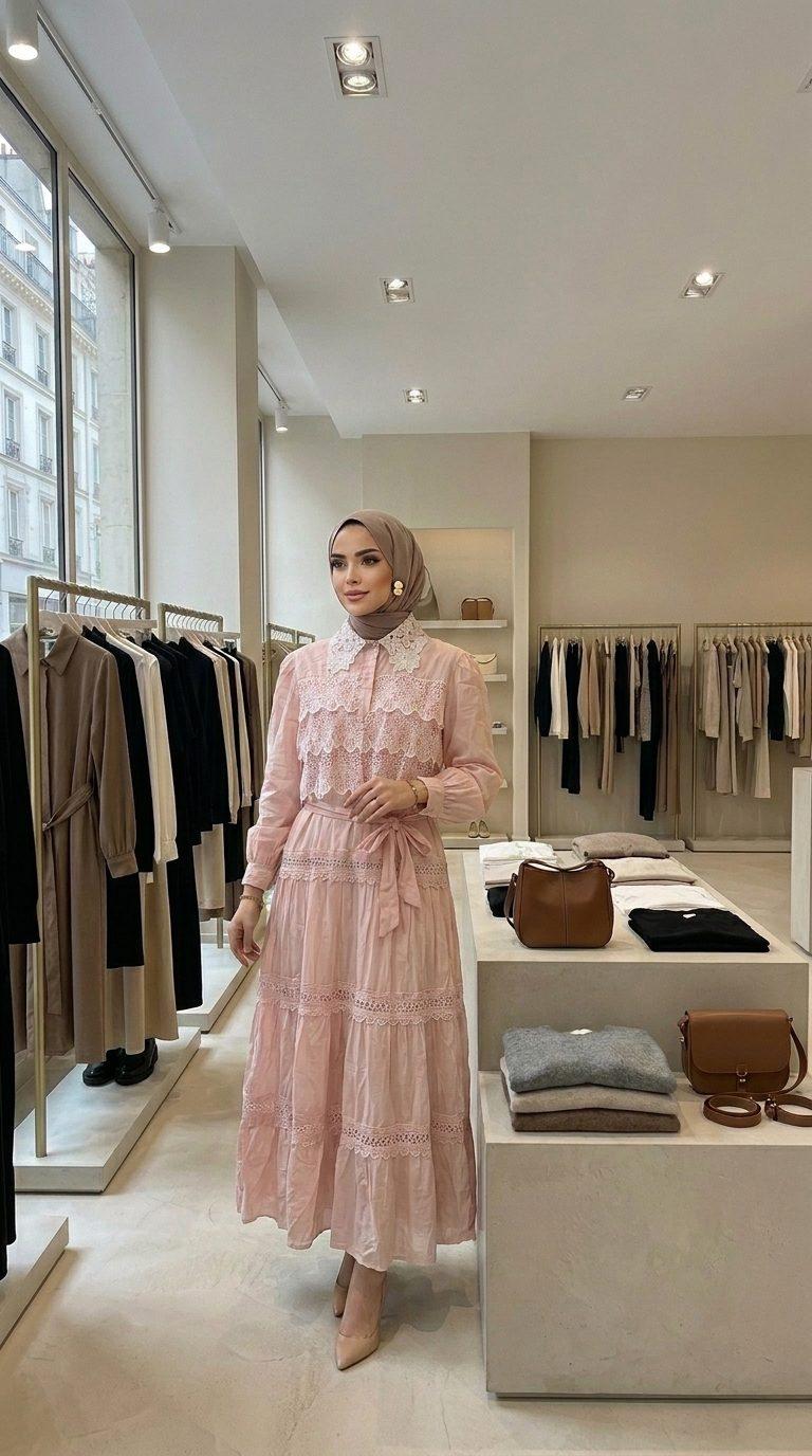 Robe Dentelle Romantique