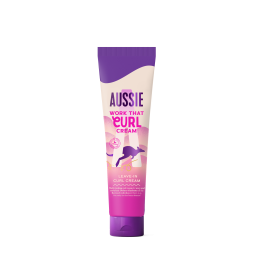 Aussie Work That Curl Crème Définissante de Boucles sans Rinçage 160 ml